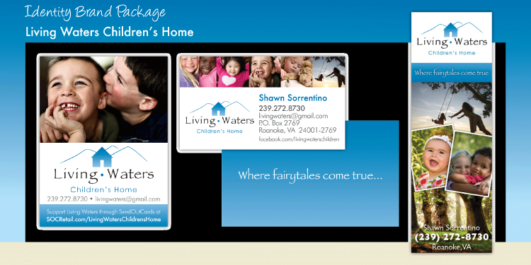 Living Waters Children\'s Home - Brand Identity Package